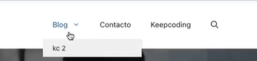 Menús en wordpress