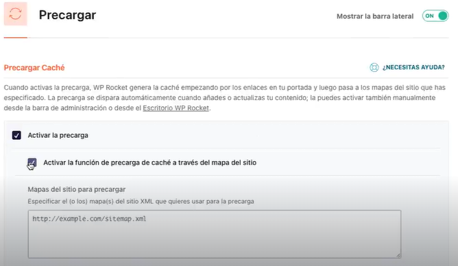 Medios y precargar en WP Rocket 3 Medios y precargar en WP Rocket