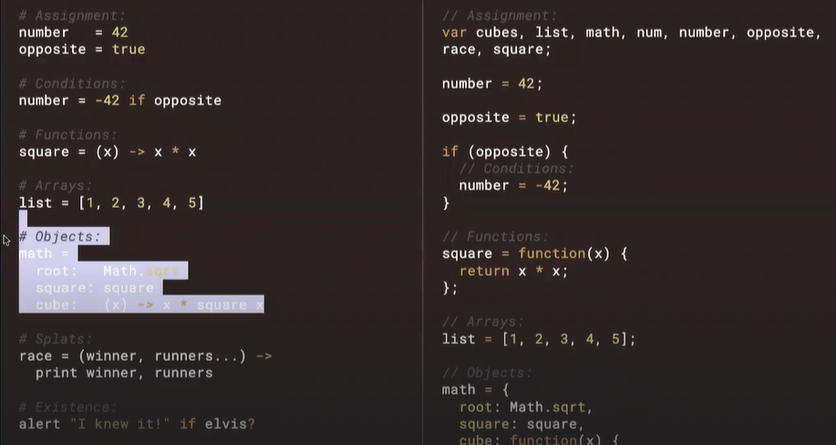 Extensiones de lenguaje de JavaScript