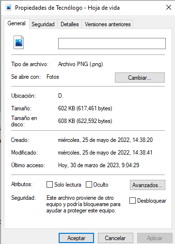 Analizar los metadatos de los ficheros 1 metadatos de los ficheros
