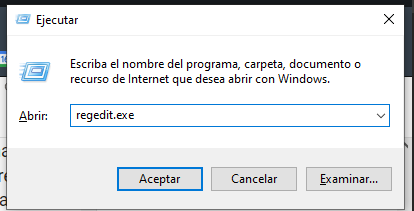 Registro de Windows
