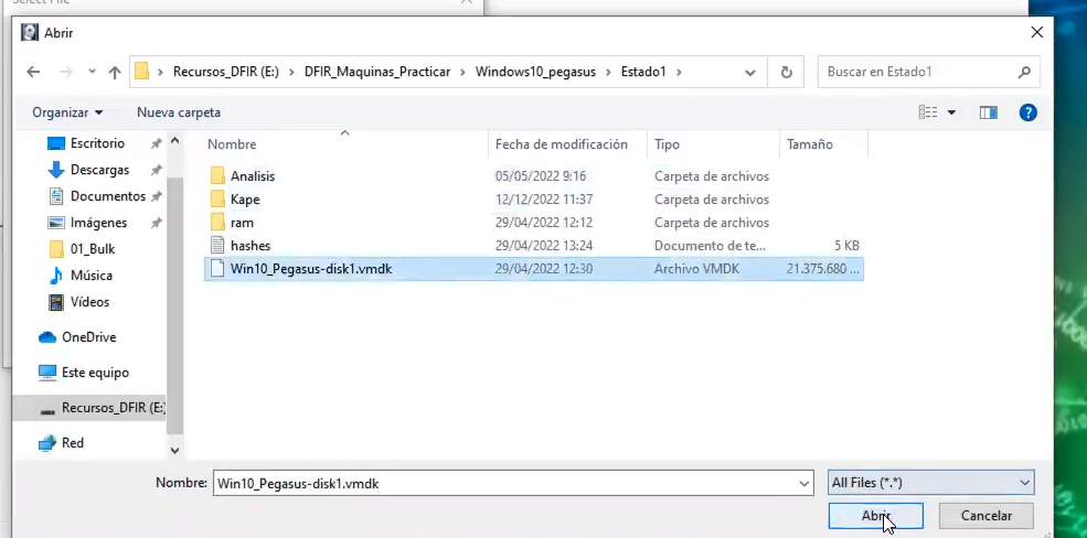 Registro de Windows