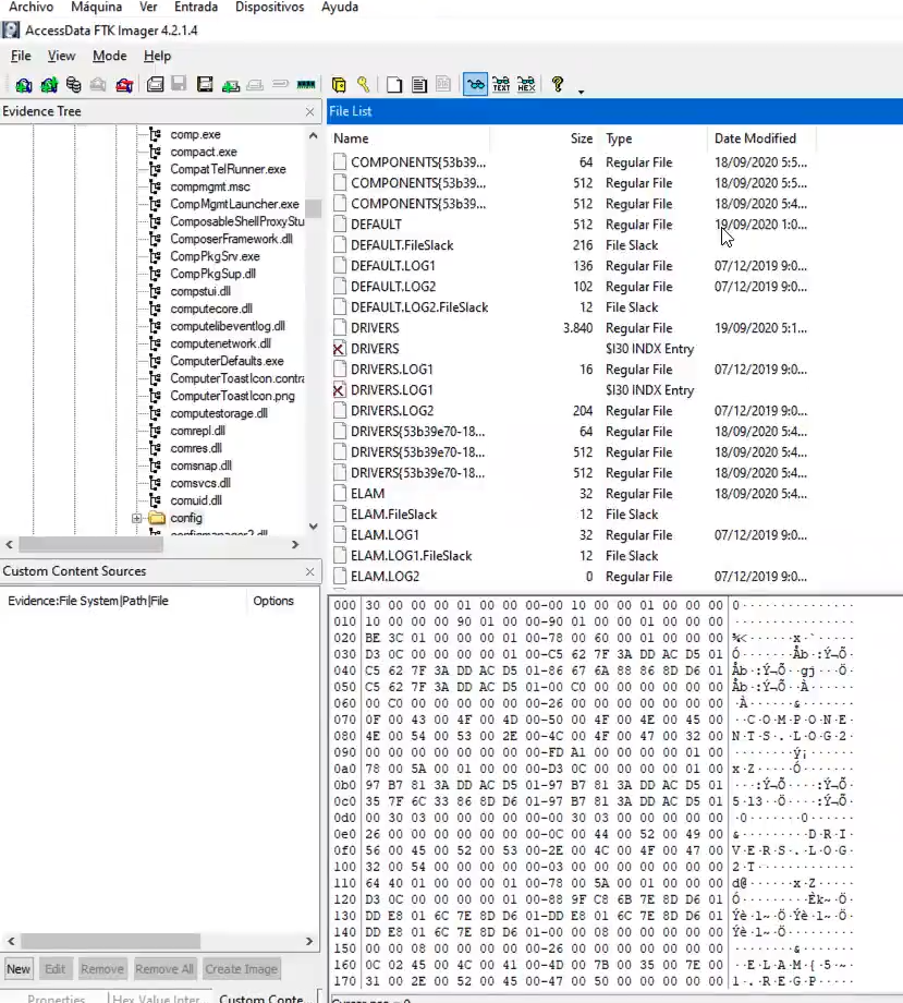 Registro de Windows