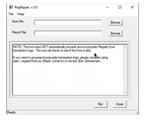 MRU en el registro de Windows