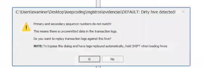 MRU en el registro de Windows