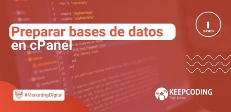 Preparar bases de datos en cPanel