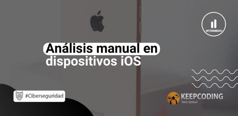 Análisis manual en dispositivos iOS