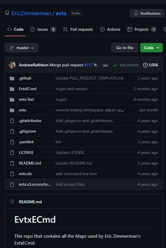 eventos del RDP: EvtxECmd