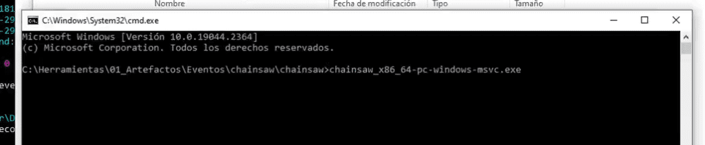 Chainsaw en informática forense
