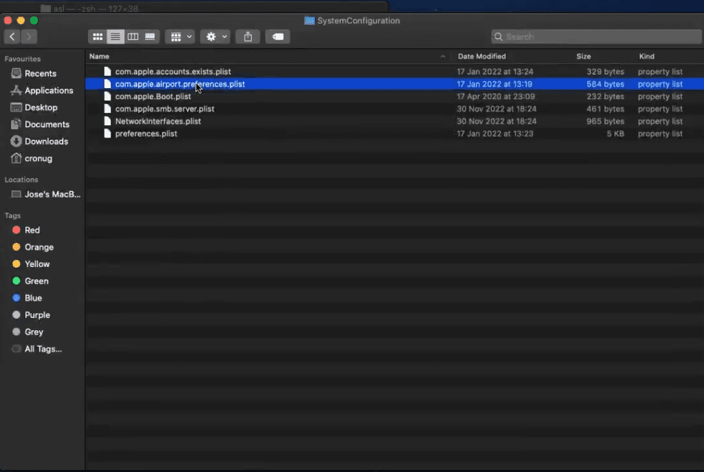 ¿Qué es la volume list en Apple? 4 volume list