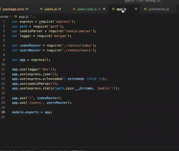 Test GET de clase users.js [Test de integración]
