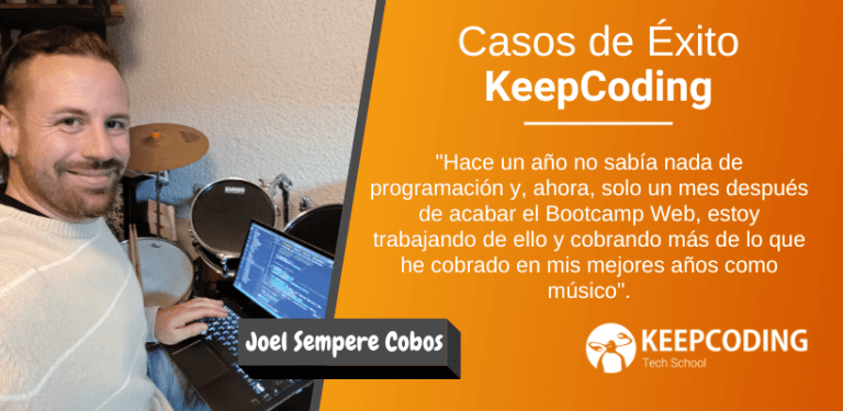 De músico profesional a desarrollador web