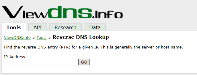 Resolución inversa de direcciones IP 1 Resolución inversa de direcciones IP