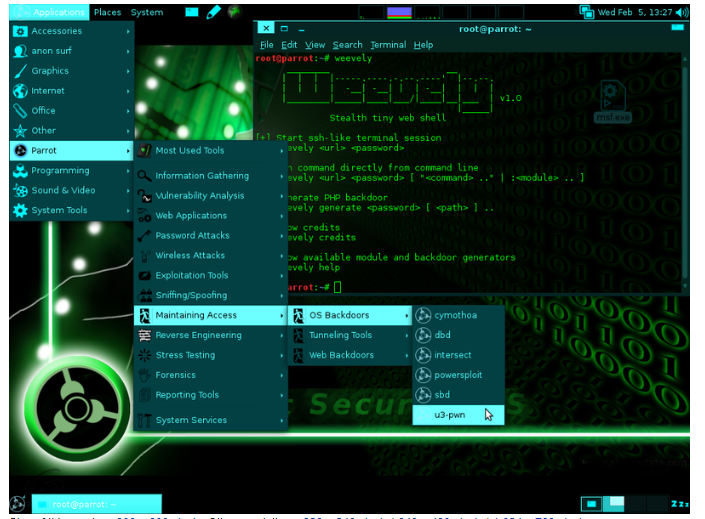 Webshell con Weevely
