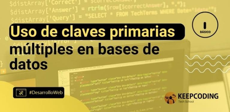 uso de claves primarias múltiples