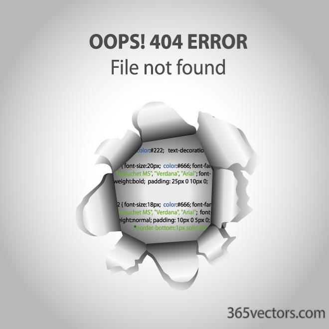createError 404: