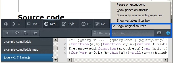 sourcemaps