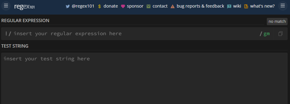 ¿Qué es Regex101? 1 regex try ou