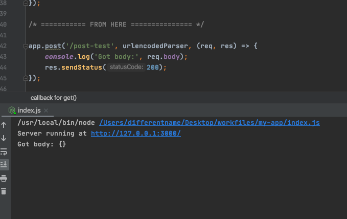 ¿Qué significa el comando req.body en Express.js? 3 req.body