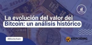 evolución del valor de Bitcoin