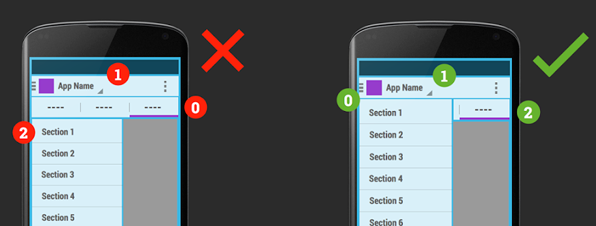 Patrones de diseño en interfaces móviles