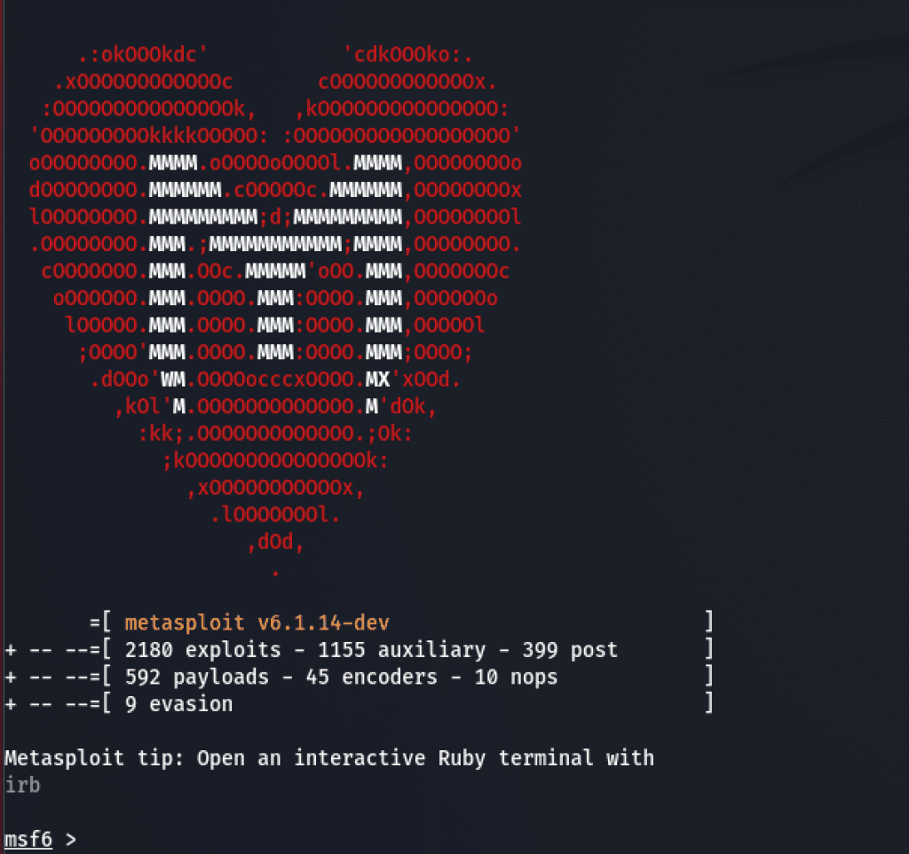 Comandos de Metasploit