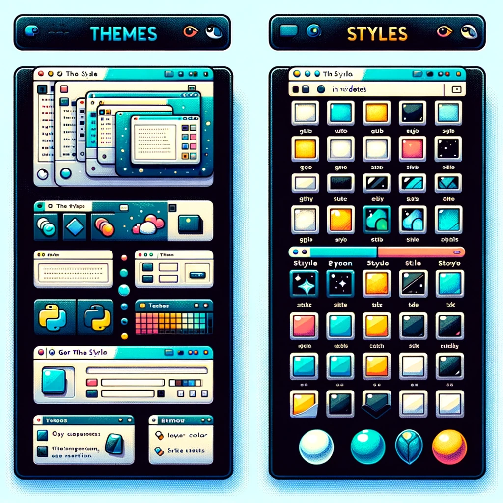 Themes y styles en Tkinter 1 Themes y styles en Tkinter