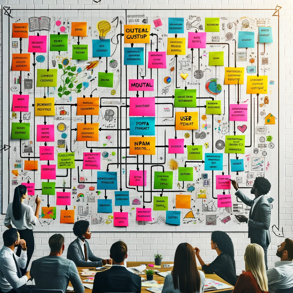 ¿Qué es un mapa de afinidad o affinity map? 1 affinity map