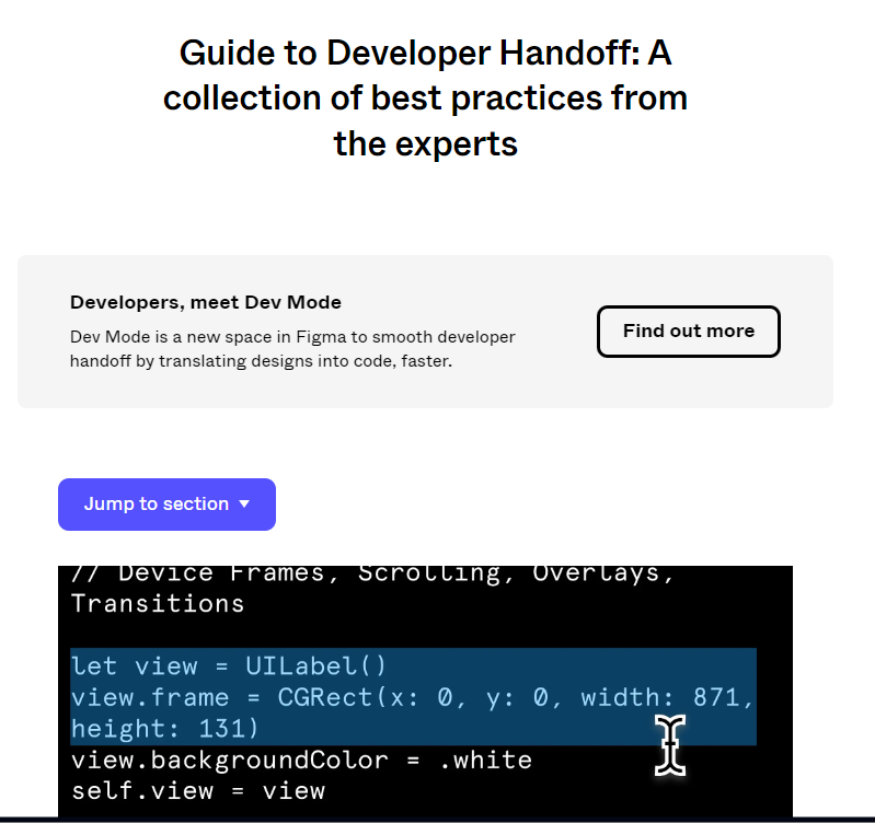 Colaboración y HandOff en Figma 1 HandOff en Figma
