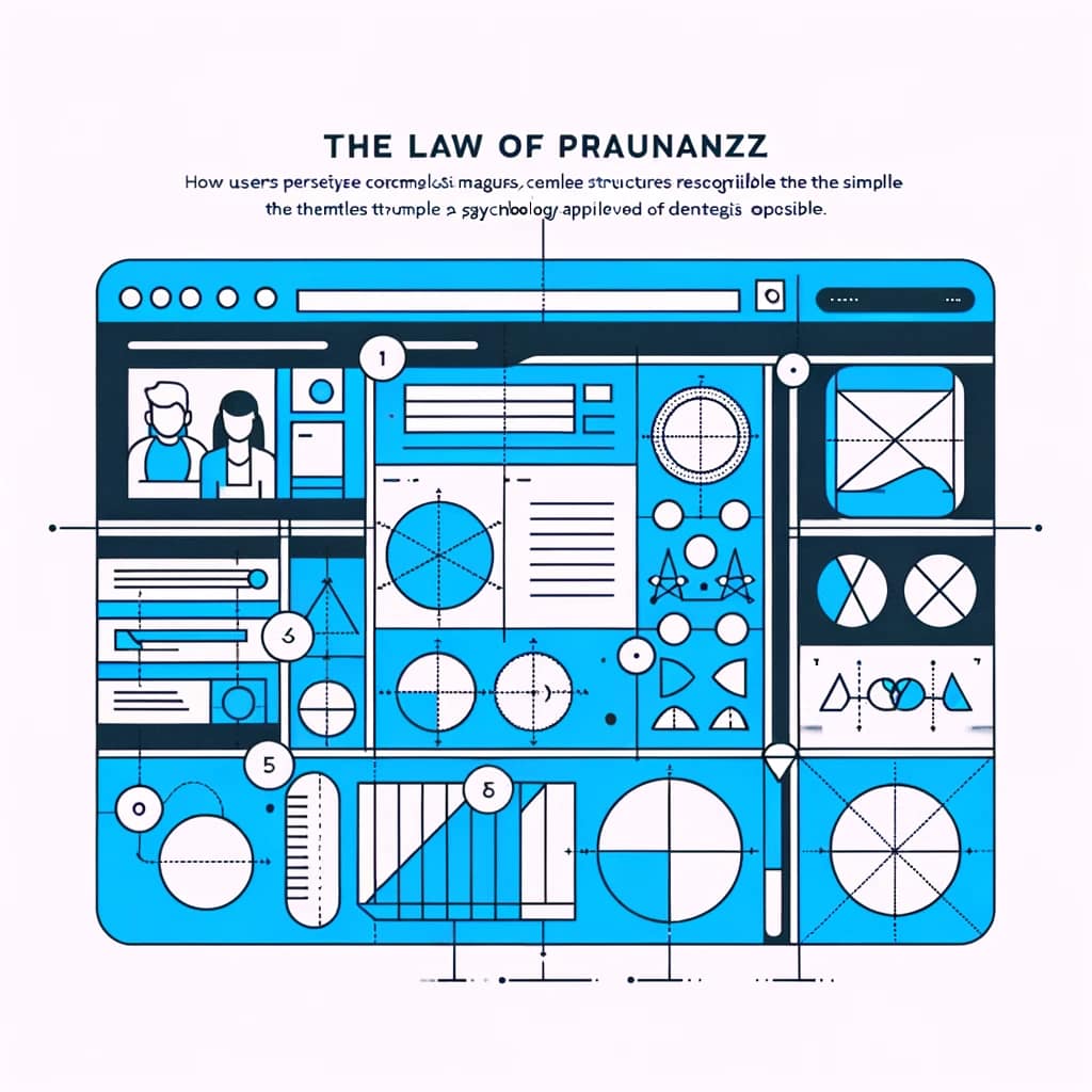 ¿Qué es la ley de Prägnanz en UX? 1 Ley de Prägnanz en UX