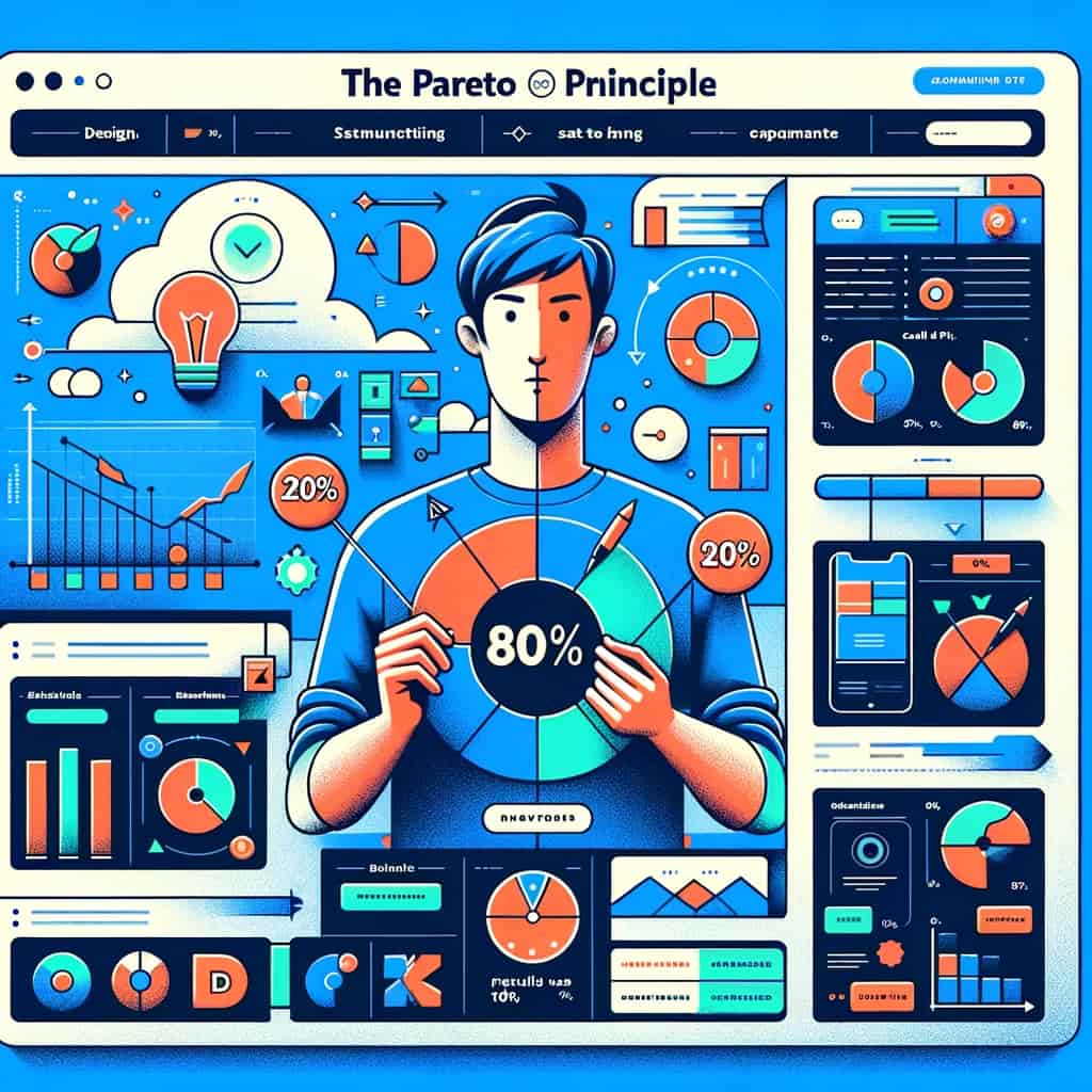 ¿Qué es el principio de Pareto en UX? 1 principio de parapeto en ux