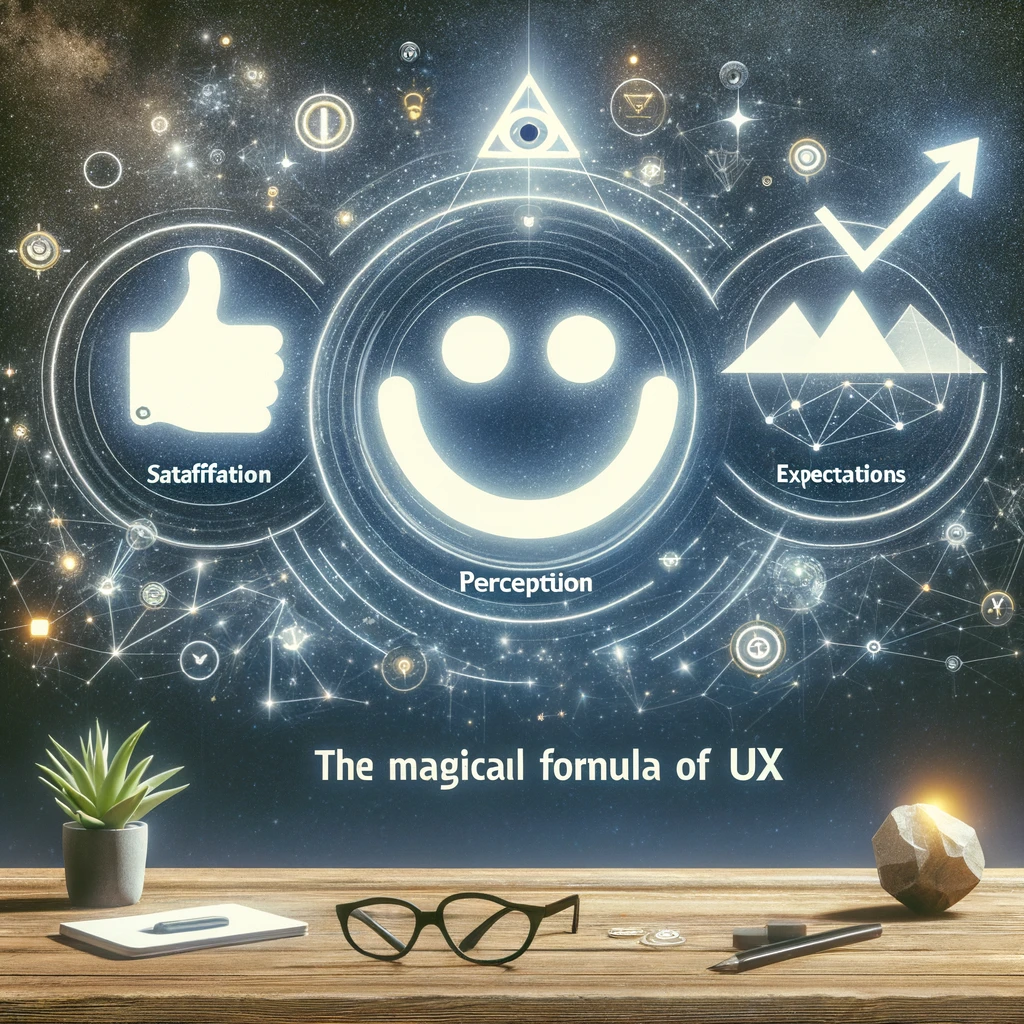 La fórmula mágica del UX: Satisfacción, percepción y expectativas 1 fórmula mágica del UX
