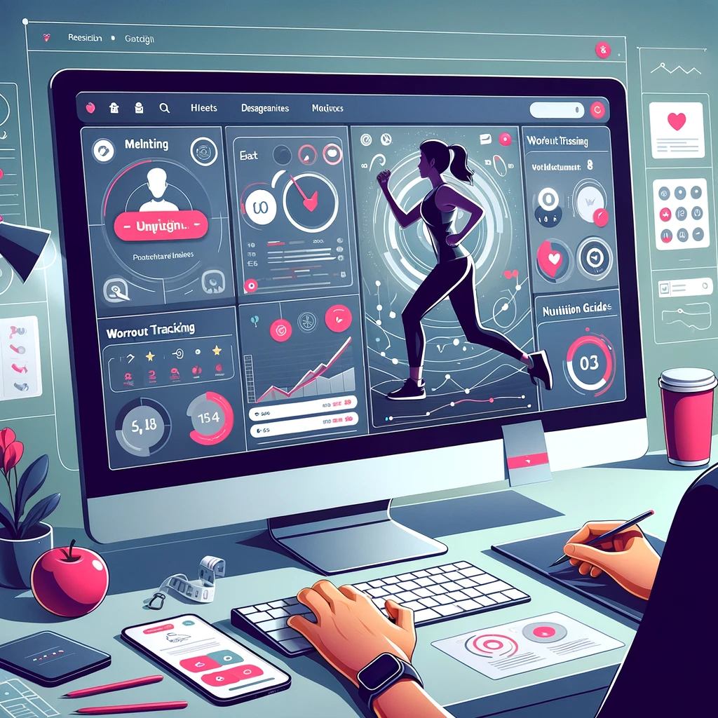 diseño de interfaces para aplicaciones de fitness
