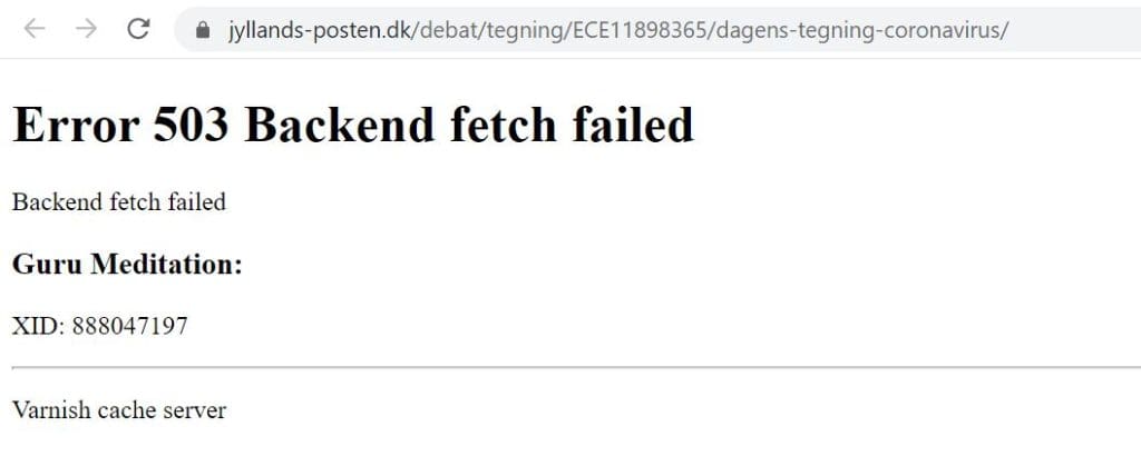 error 503