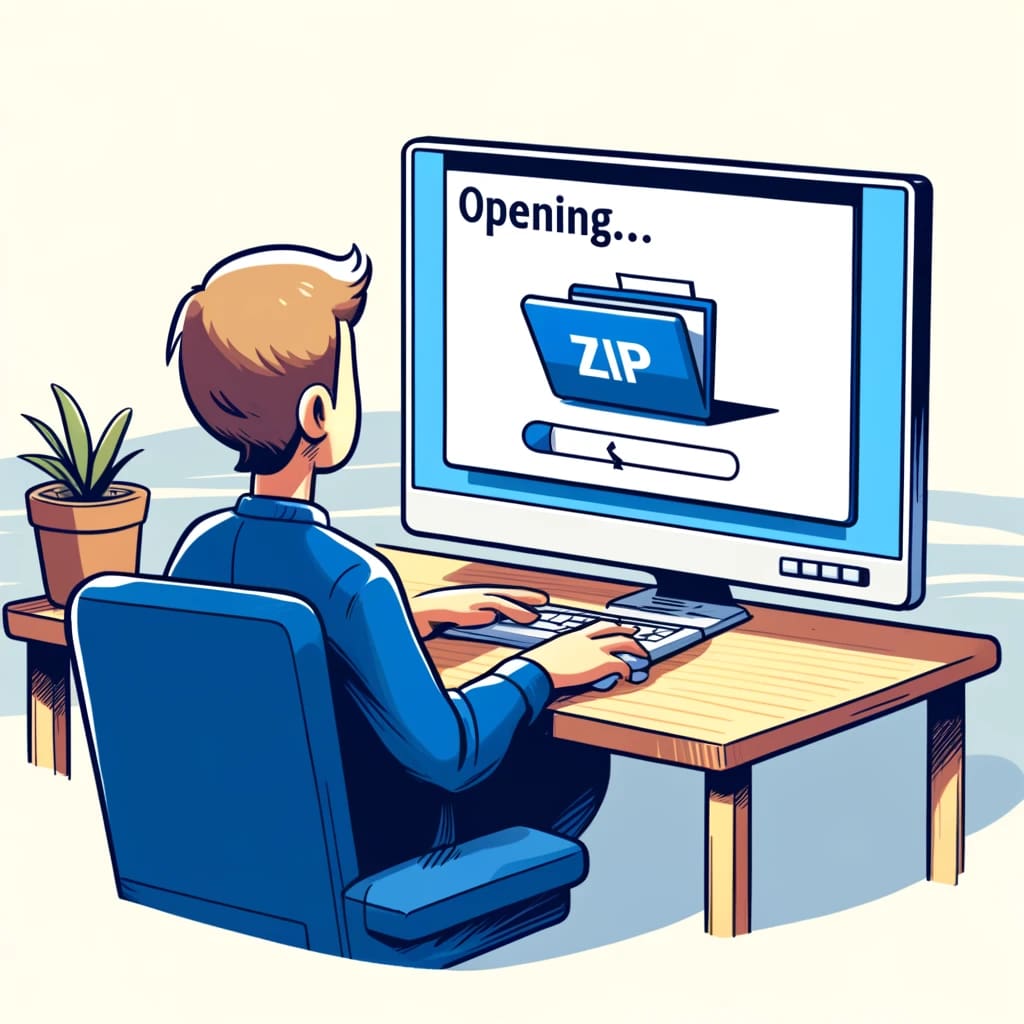 ¿Cómo abrir un archivo zip? 1 abrir un archivo zip