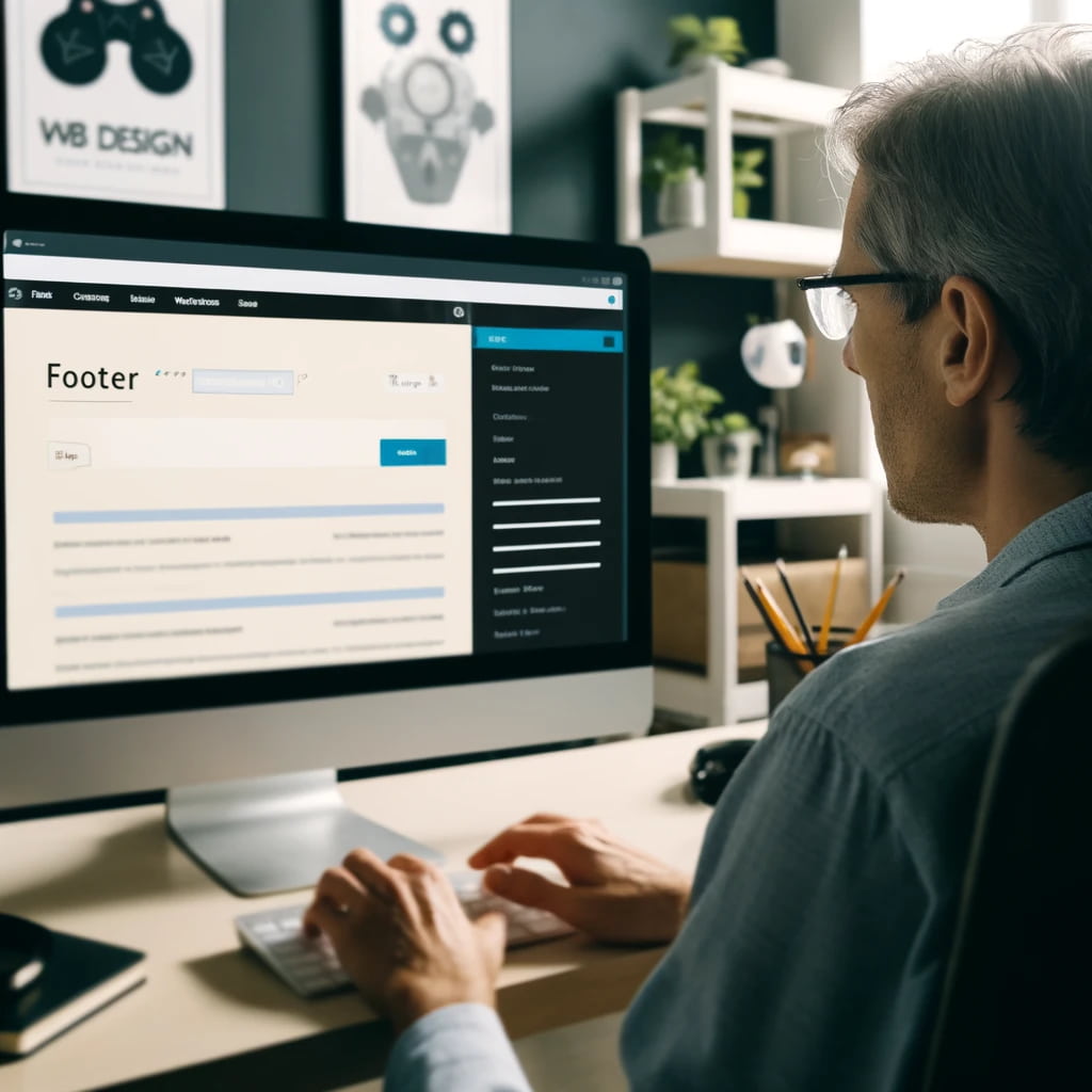 cómo editar el footer en WordPress