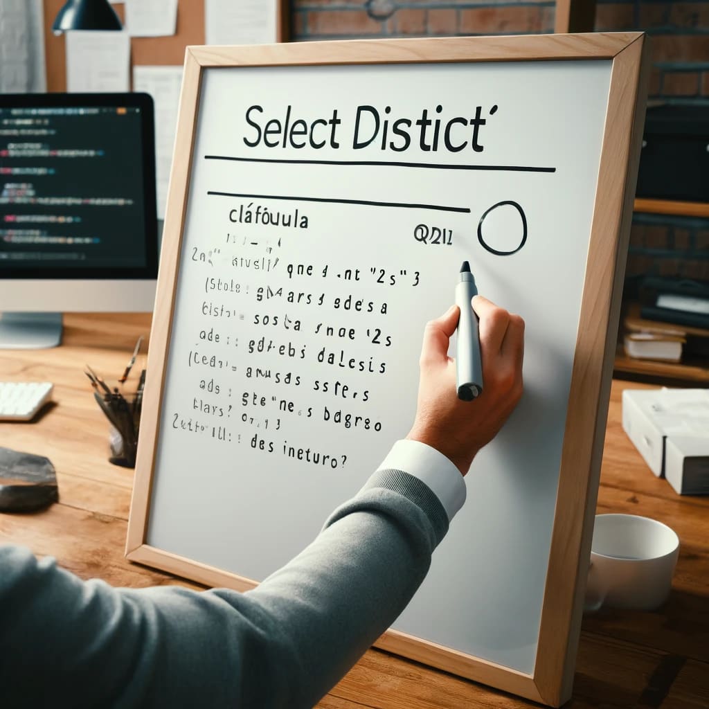 Función select distinct en SQL