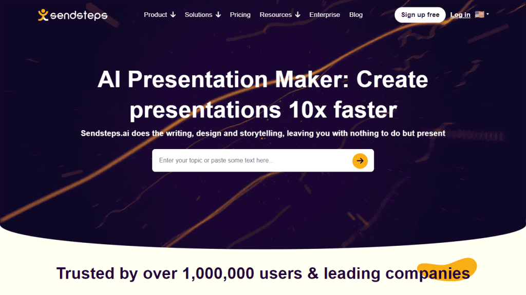 Las 6 mejores IA para hacer presentaciones asombrosas 6 Sendsteps.ai