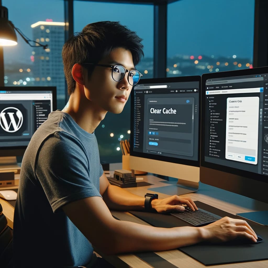 cómo borrar la caché en WordPress