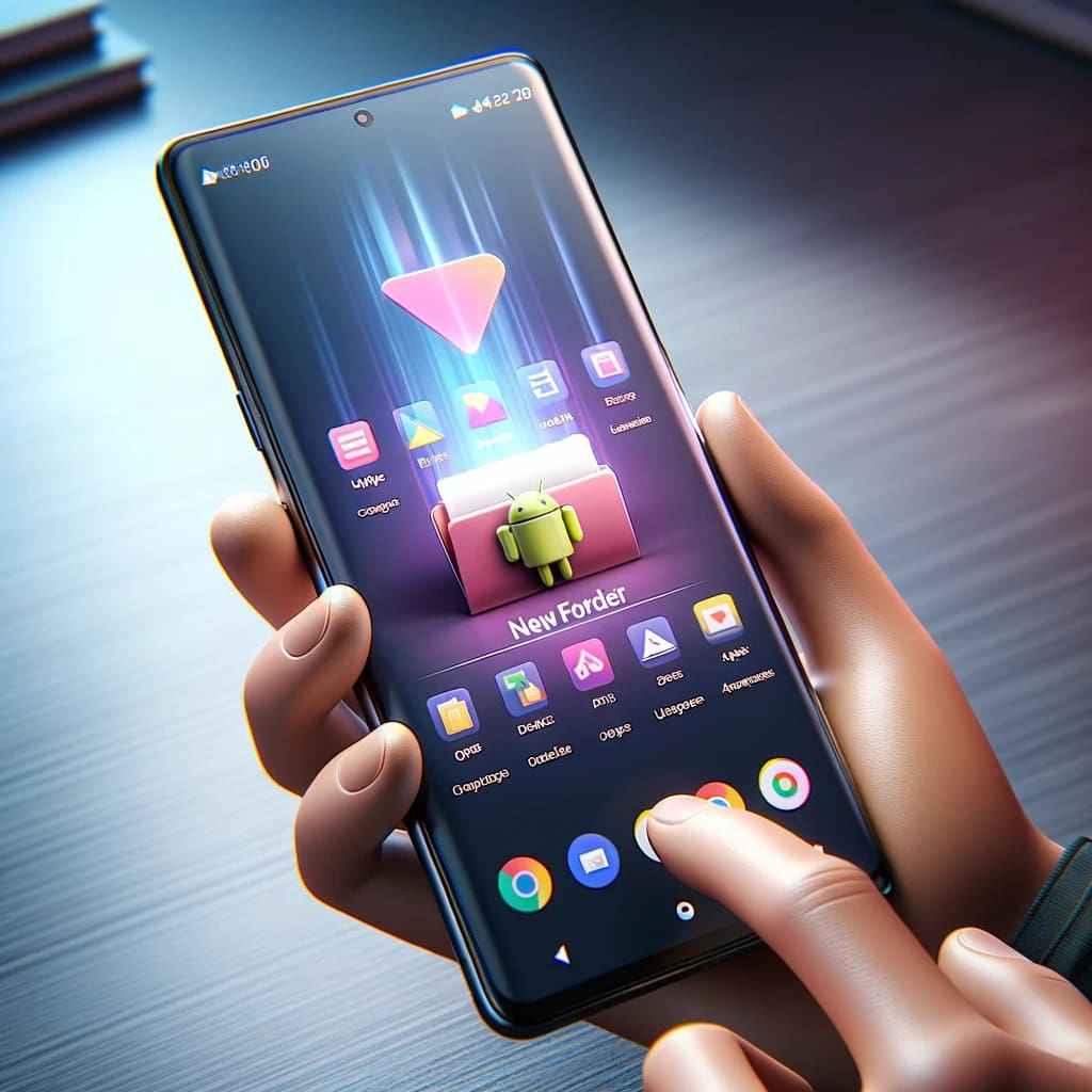 Cómo crear carpetas en Android