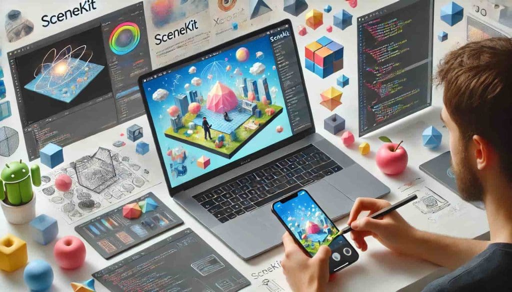 Domina SceneKit y crea experiencias 3D increíbles en iOS 1 SceneKit