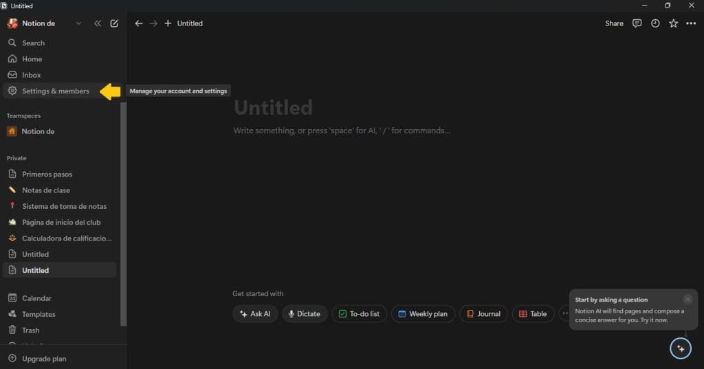 Guía rápida para poner Notion en español: transforma tu experiencia 2 poner Notion en español