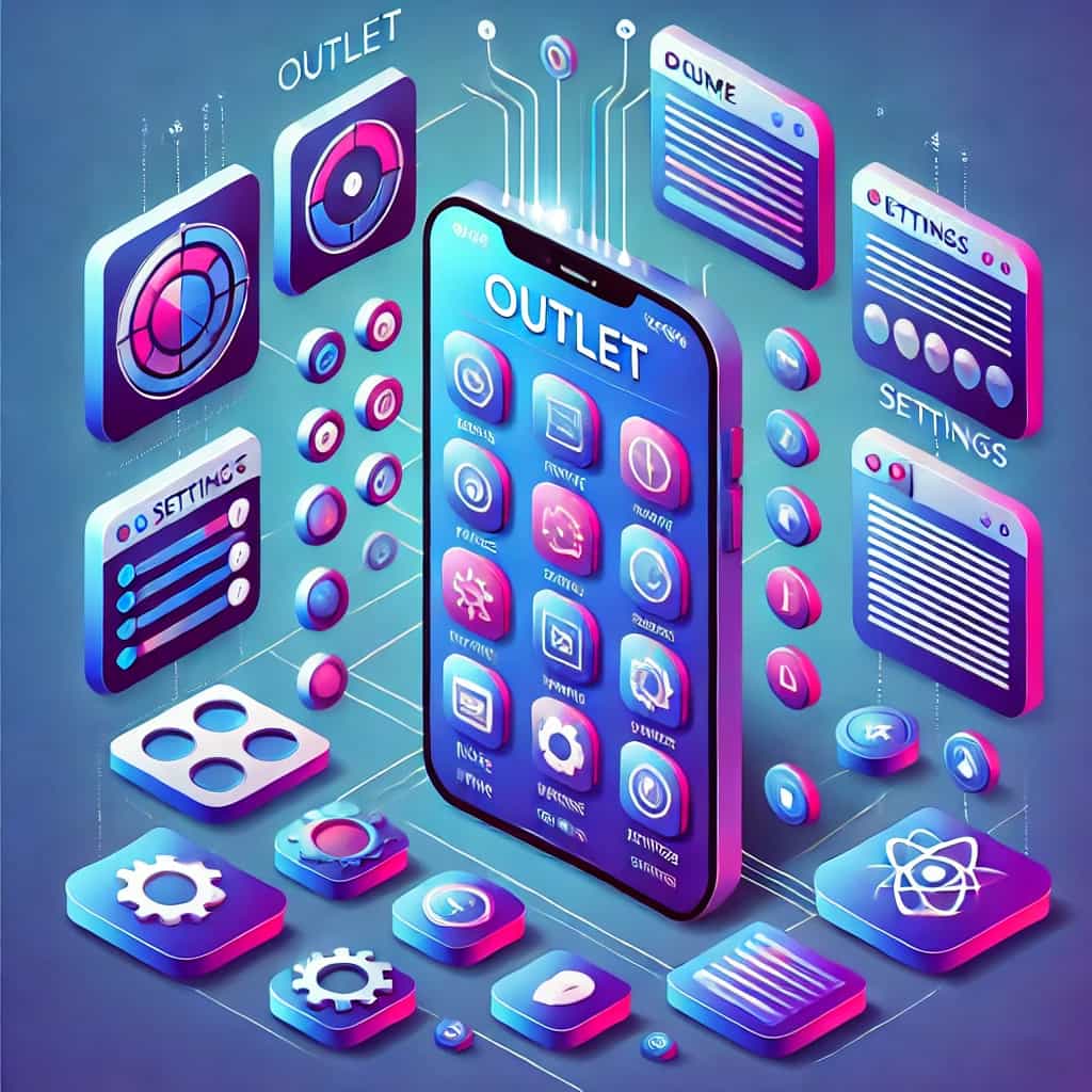 Descubre el componente Outlet de React Router: mejora tus apps móviles 1 componente outlet de React Router