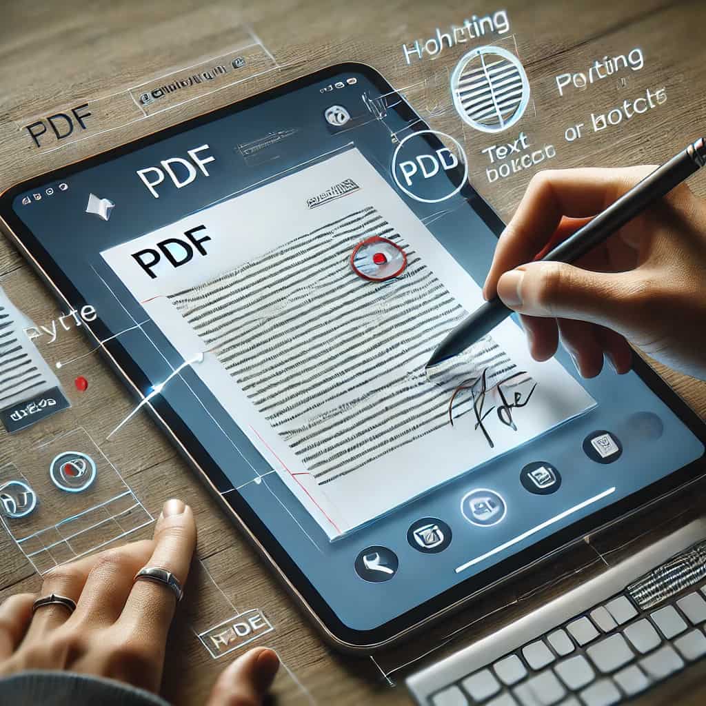 escribir en un PDF