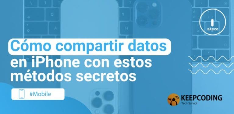 Cómo compartir datos en iPhone con estos métodos secretos