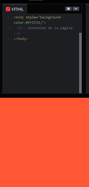 Aprende cómo poner un fondo de color en HTML y dale vida a tus páginas 1 cómo poner un fondo de color en HTML: color sólido forma 1