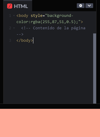 Aprende cómo poner un fondo de color en HTML y dale vida a tus páginas 4 cómo poner un fondo de color en HTML: color sólido forma 4 opacidad