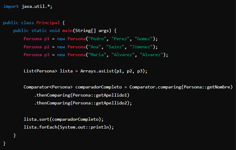 Comparator en Java: ordena colecciones fácilmente 1 Comparator en Java