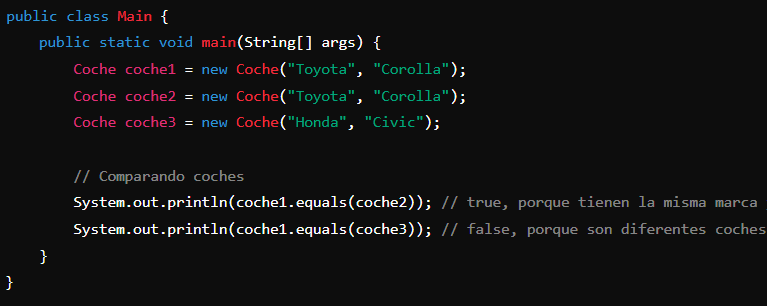 Uso del == y de equals en Java: ¿cuál escoger? 1 equals en Java