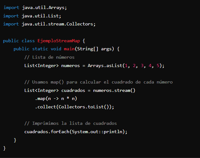 Java Stream Map: definición y ejemplos 1 Java Stream Map